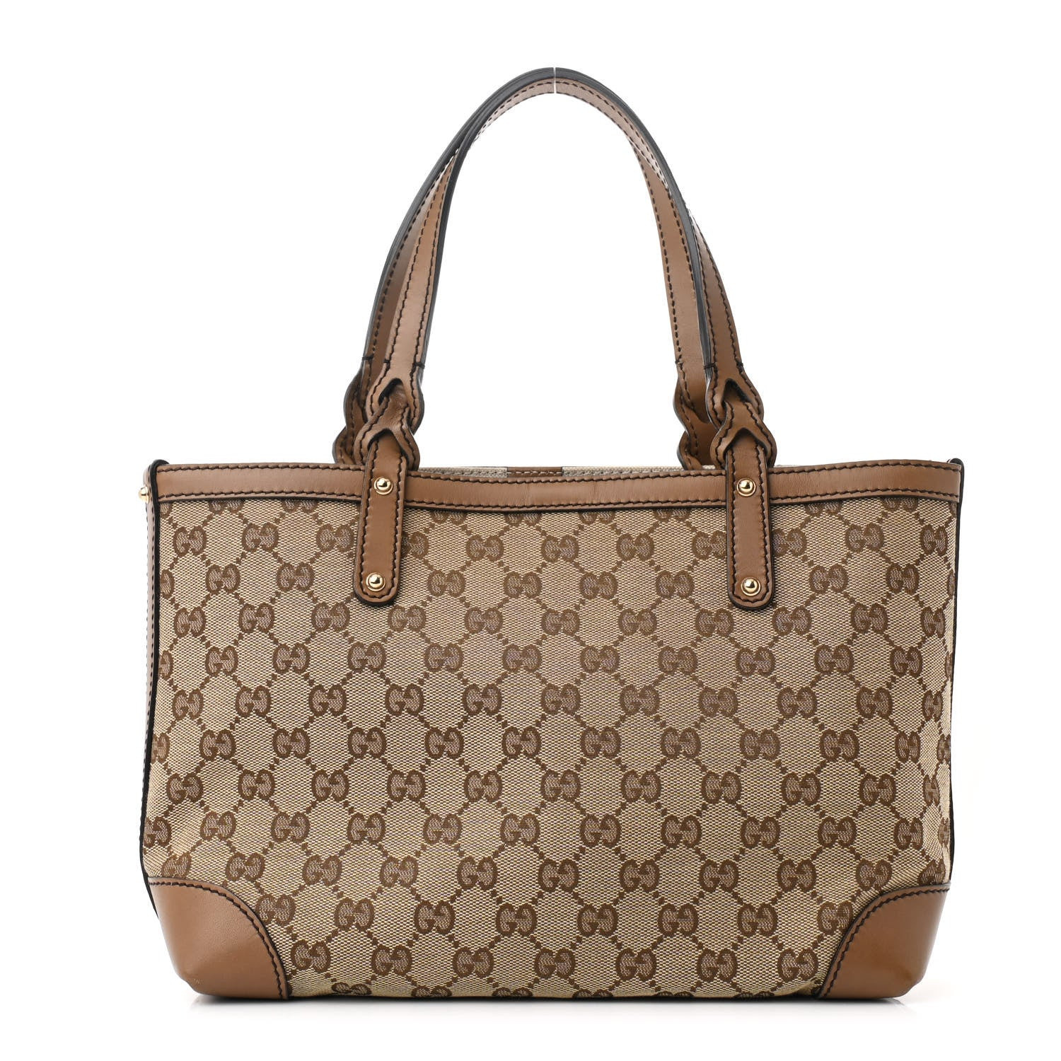 Monogram Small Craft Tote Light Brown | FASHIONPHILE (US)