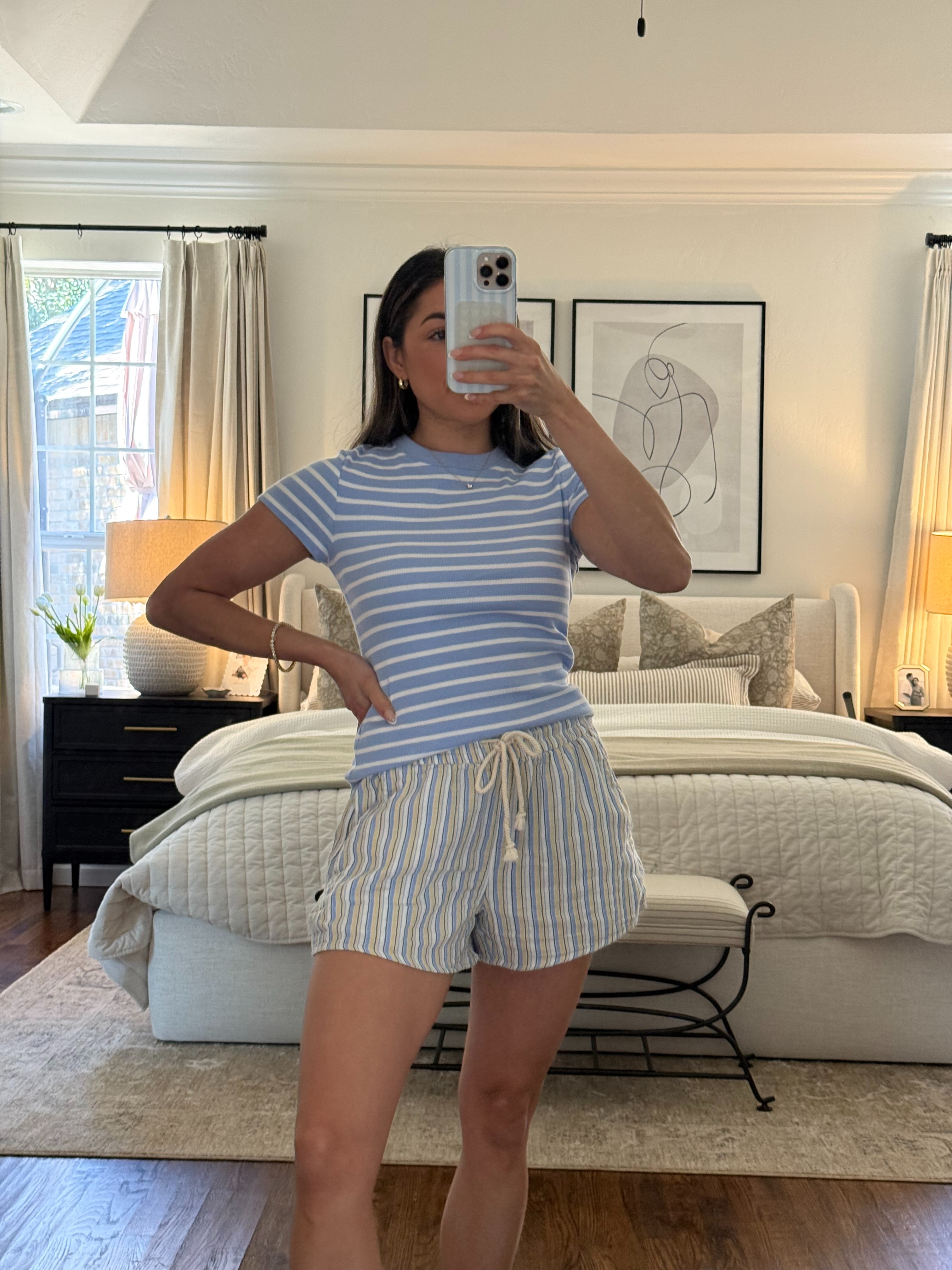 Favorite little striped set from the Old Navy sale! 

 #LTKootd #LTKSaleAlert