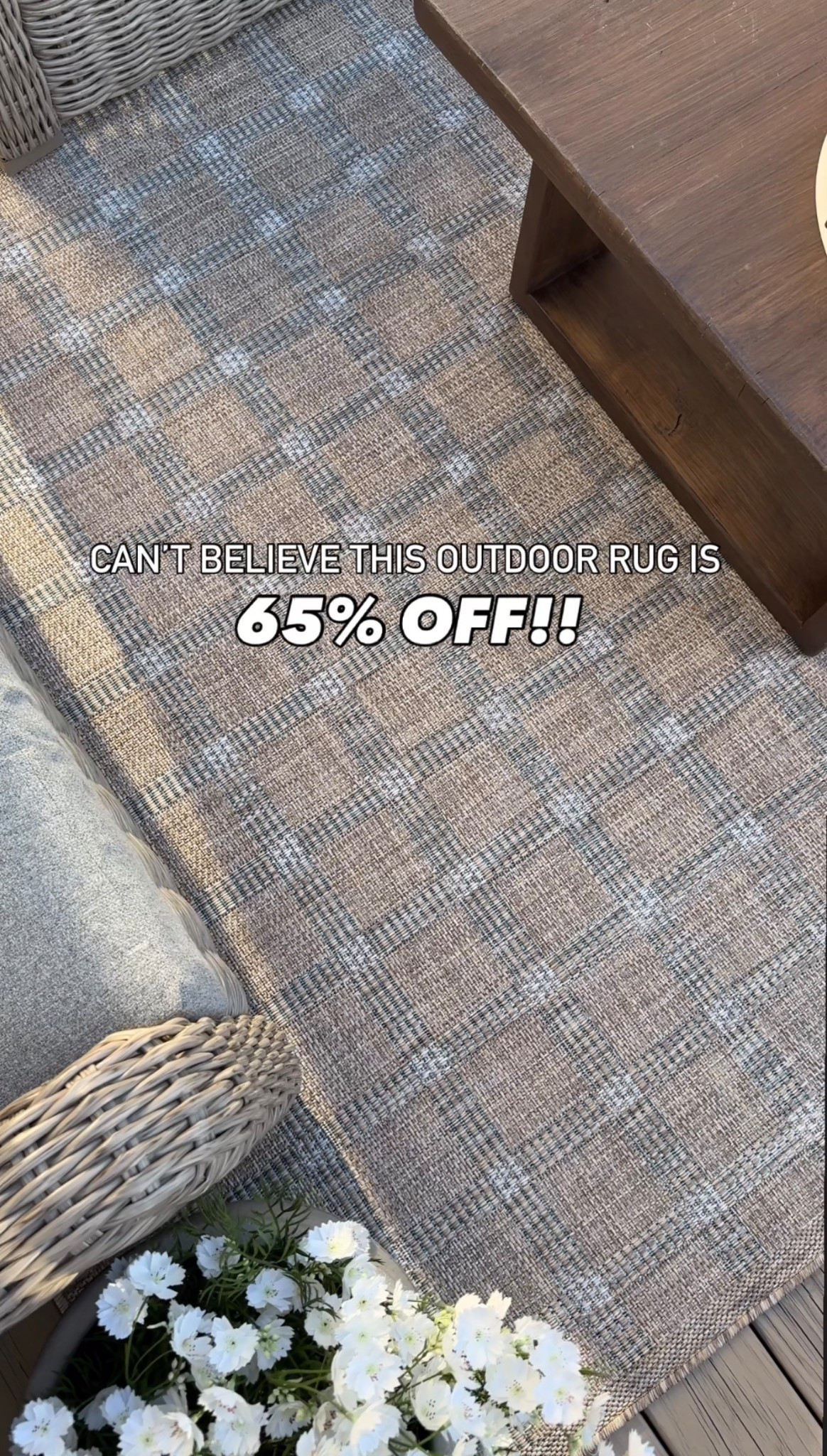 Outdoor rug | Wayfair finds | Loloi topanga natural bone | outdoor decor 

#LTKSeasonal #LTKSaleAlert #LTKHome