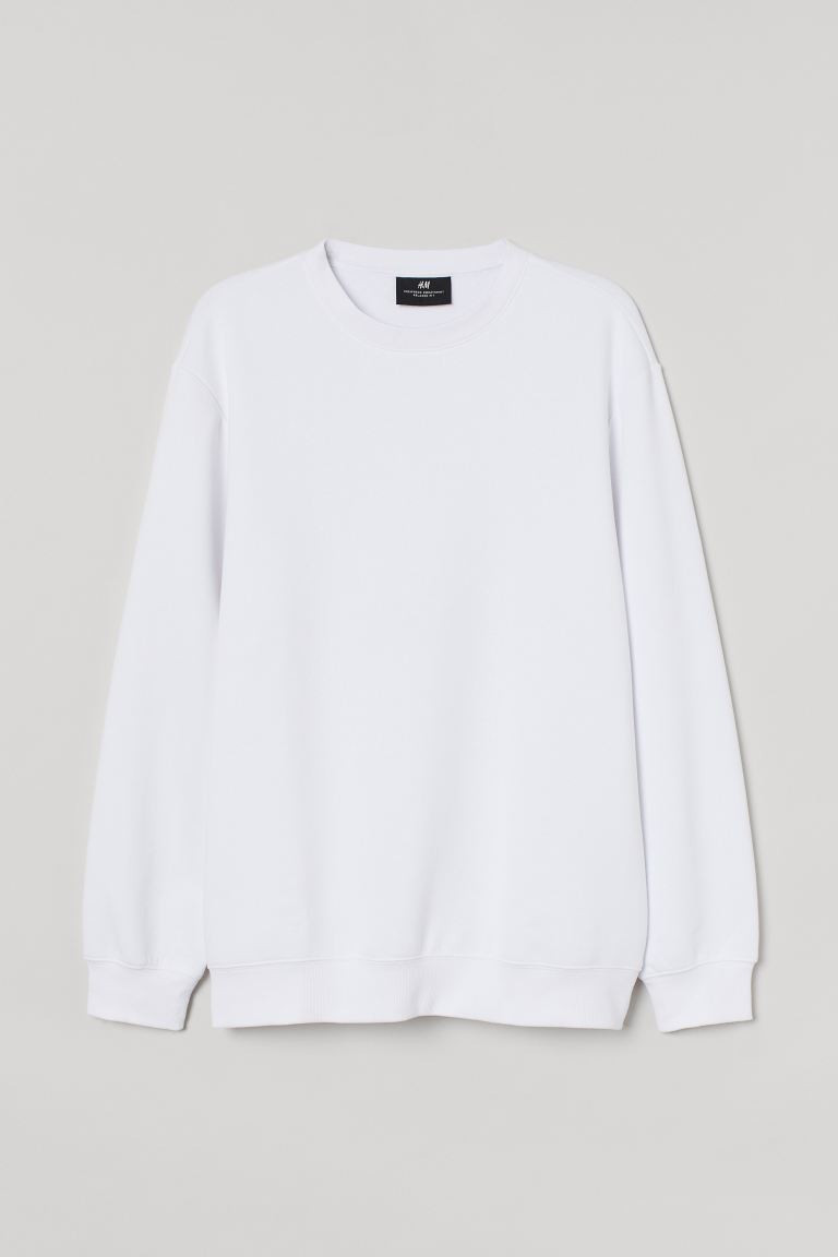 Sweatshirt Relaxed Fit | H&M (UK, MY, IN, SG, PH, TW, HK)