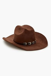 Buckled-Trim Cowboy Hat | Forever 21