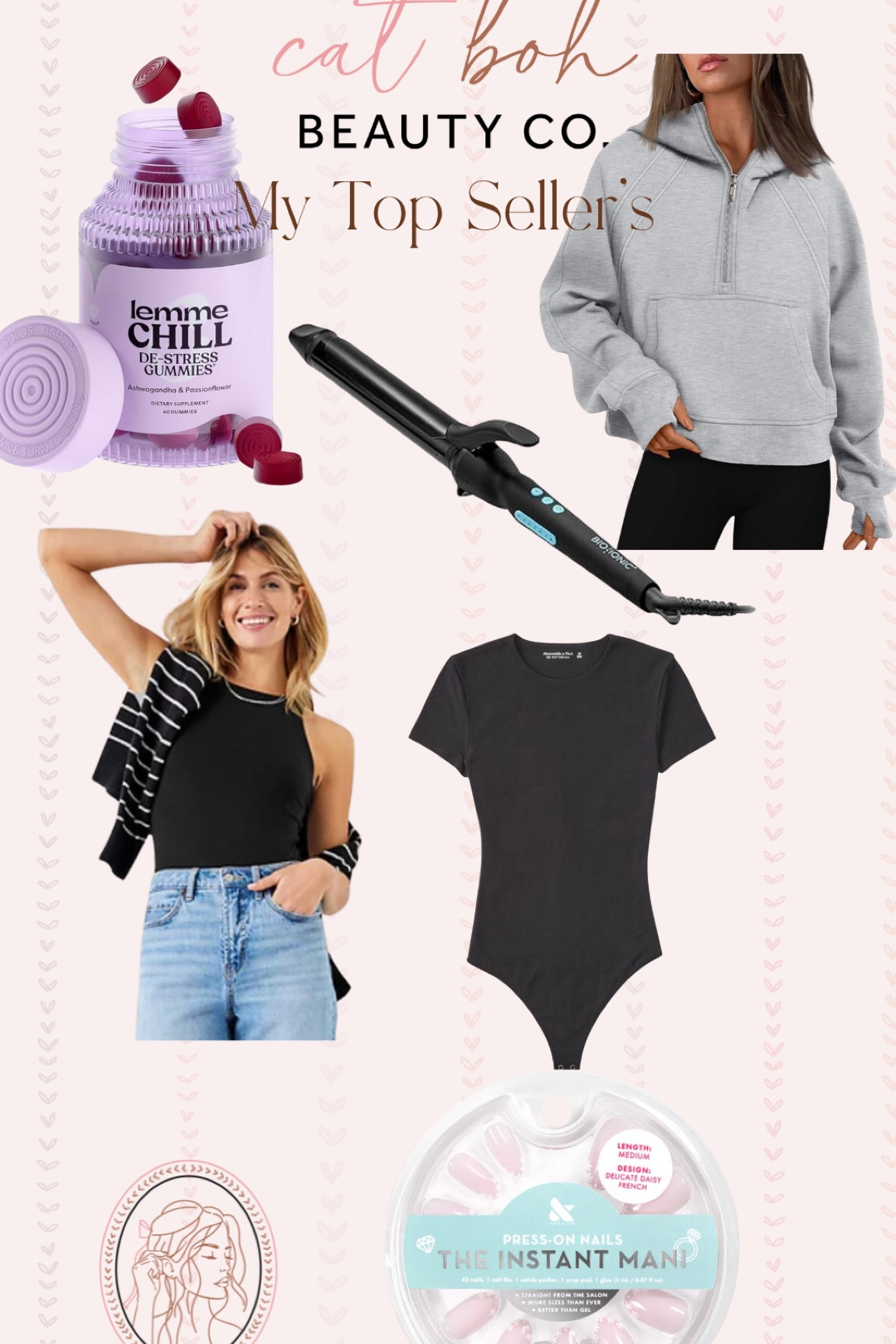 My top sellers this week!! I love these products and you do too 🔥🔥

Can you guess which one is #1??? Hint- it’s $10 😍

#LTKfindsunder50 #LTKmidsize #LTKsalealert