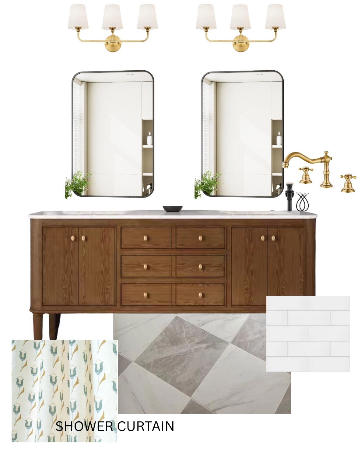 All the client bathrooms this week! 