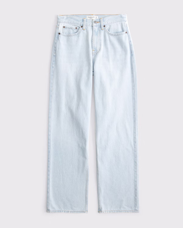 Women's Mid Rise Slouchy Jean | Women's Bottoms | Abercrombie.com | Abercrombie & Fitch (UK)