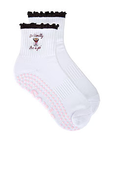 Souls. I'm Literally Just A Girl Crew Socks in White from Revolve.com | Revolve Clothing (Global)