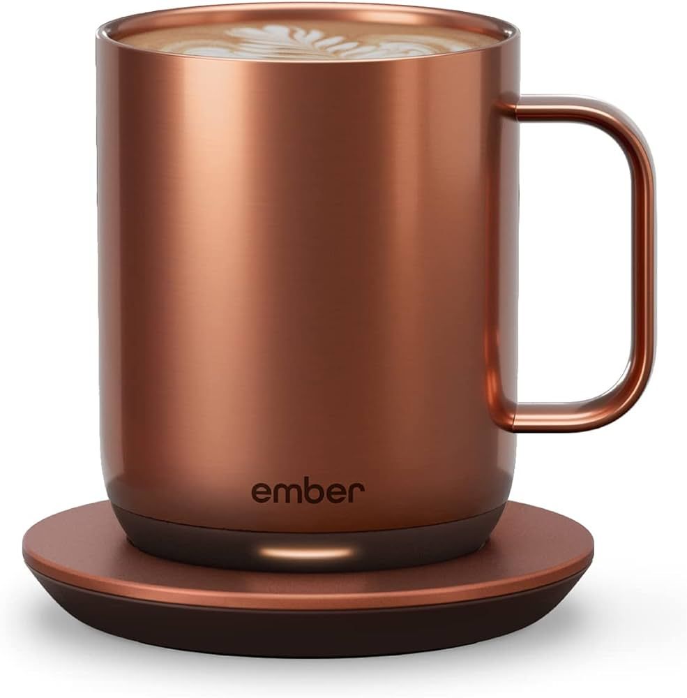 Amazon.com: Ember Temperature Control Smart Mug 2, 10 Oz, App-Controlled Heated Coffee Mug with 8... | Amazon (US)