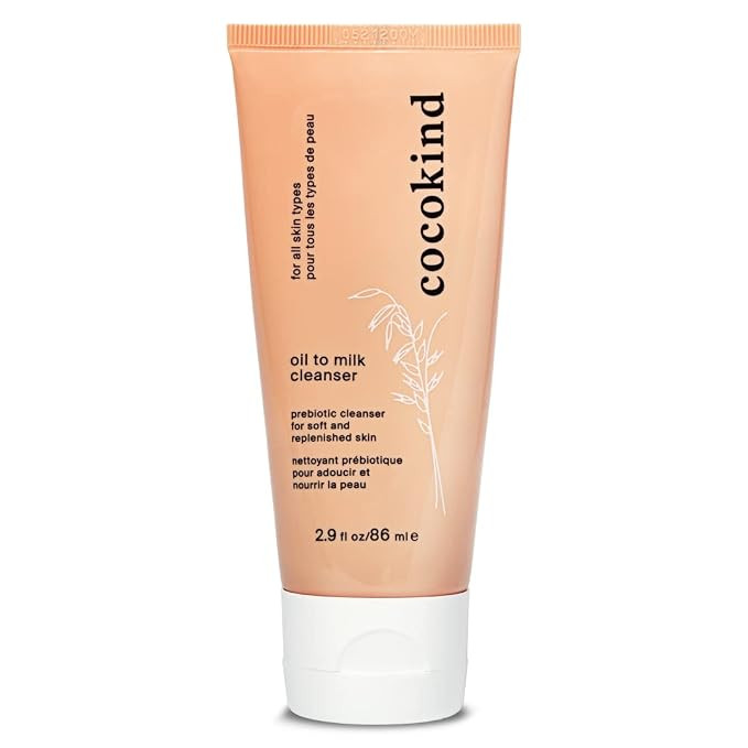 Cocokind Oil to Milk Face Wash, Oil Based Cleanser and Oil Makeup Remover - Cleansing Oil, Cleans... | Amazon (US)