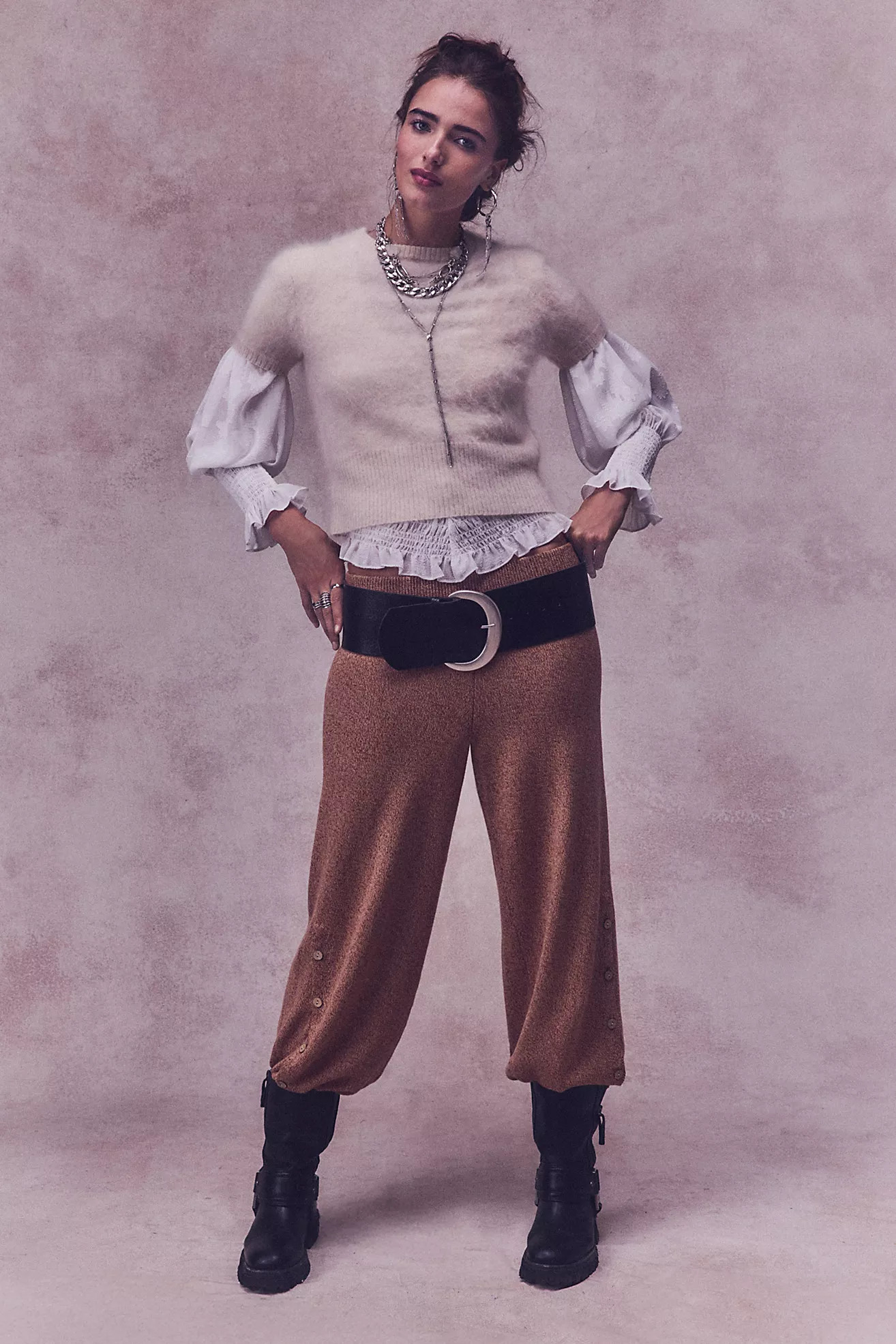 Belle Brushed Cashmere Tee | Free People (Global - UK&FR Excluded)