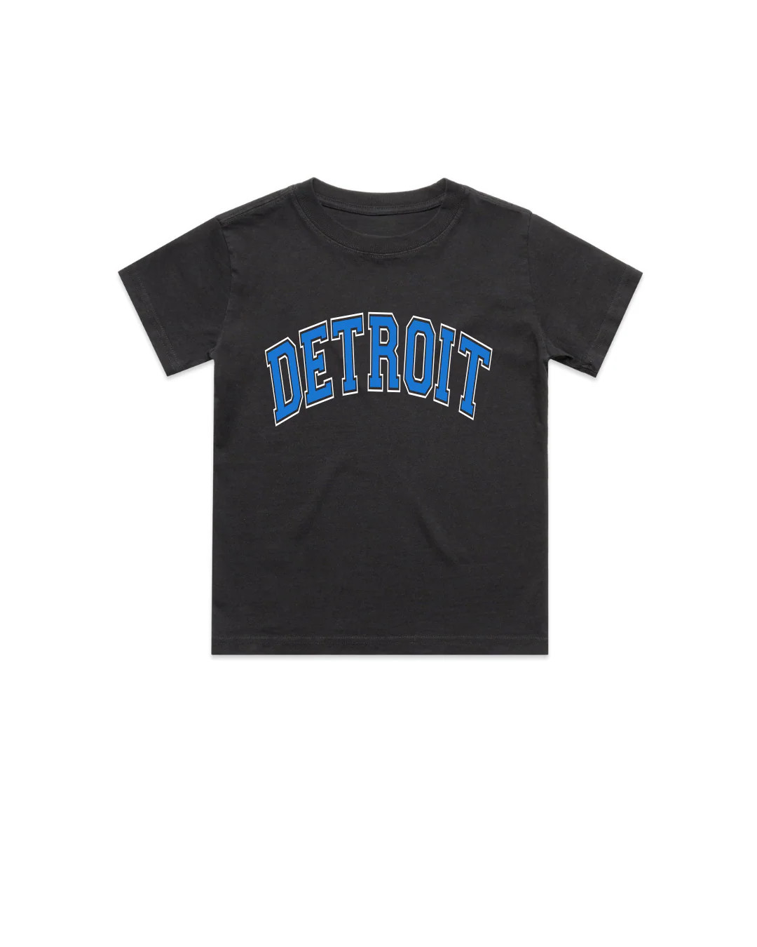 Detroit KIDS Black Varsity Tee | Kiloh + Co.