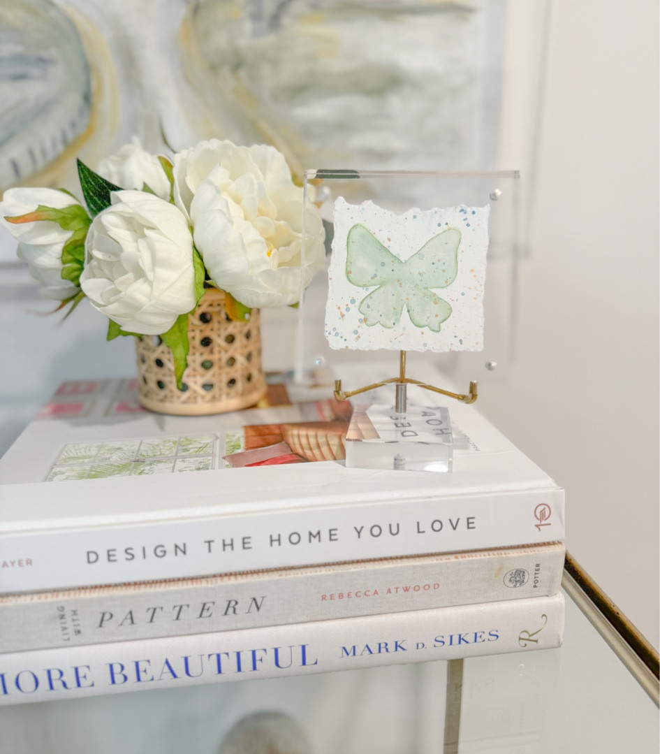 Have you seen the one of a kind lucite blocks that are now available?? They make the perfect piece to round out any table top or shelf decor  

#LTKFindsUnder50 #LTKHome