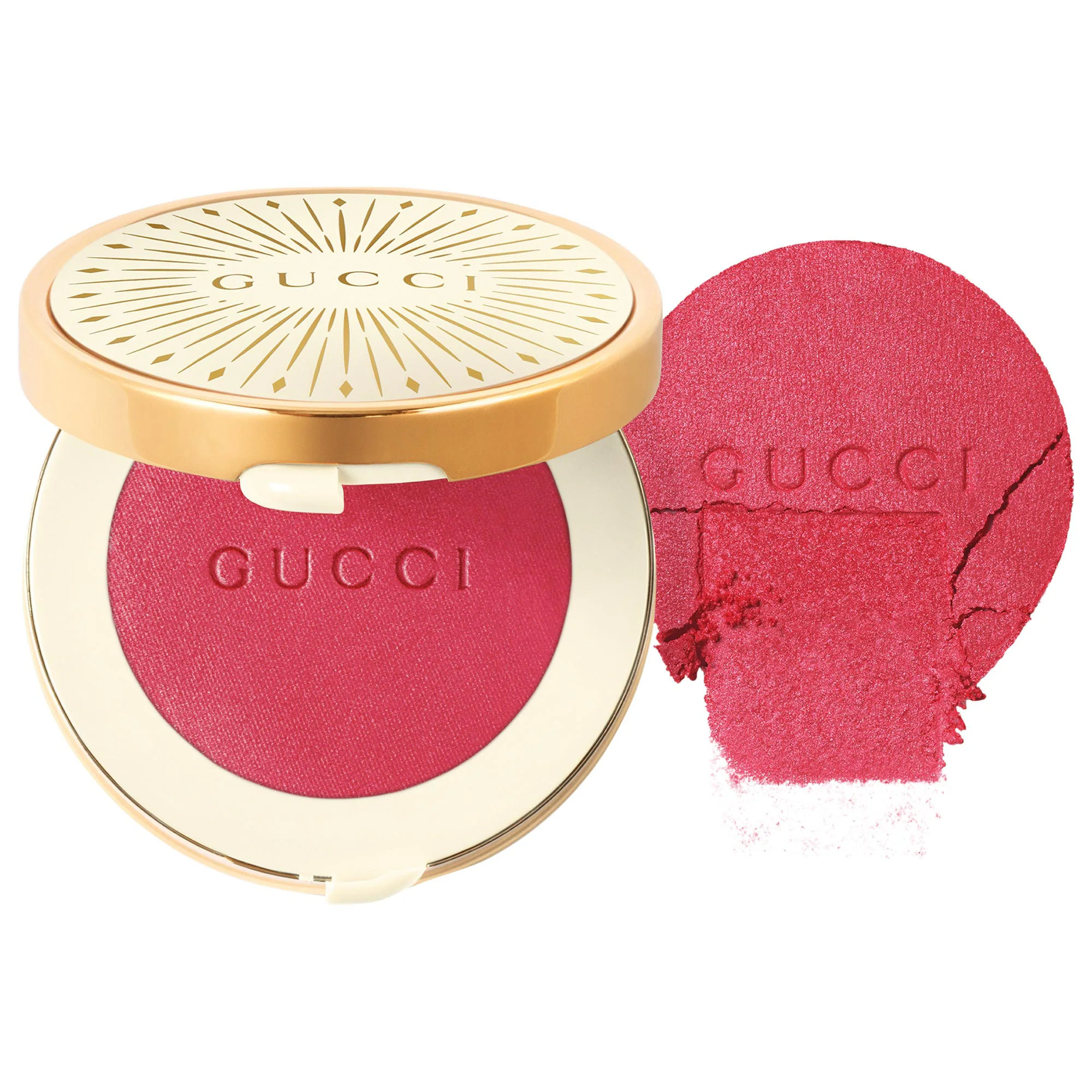 Gucci Glow Dewy Powder Blush 04 - Bright Pink 0.19 oz/5.5 g | Sephora (US)