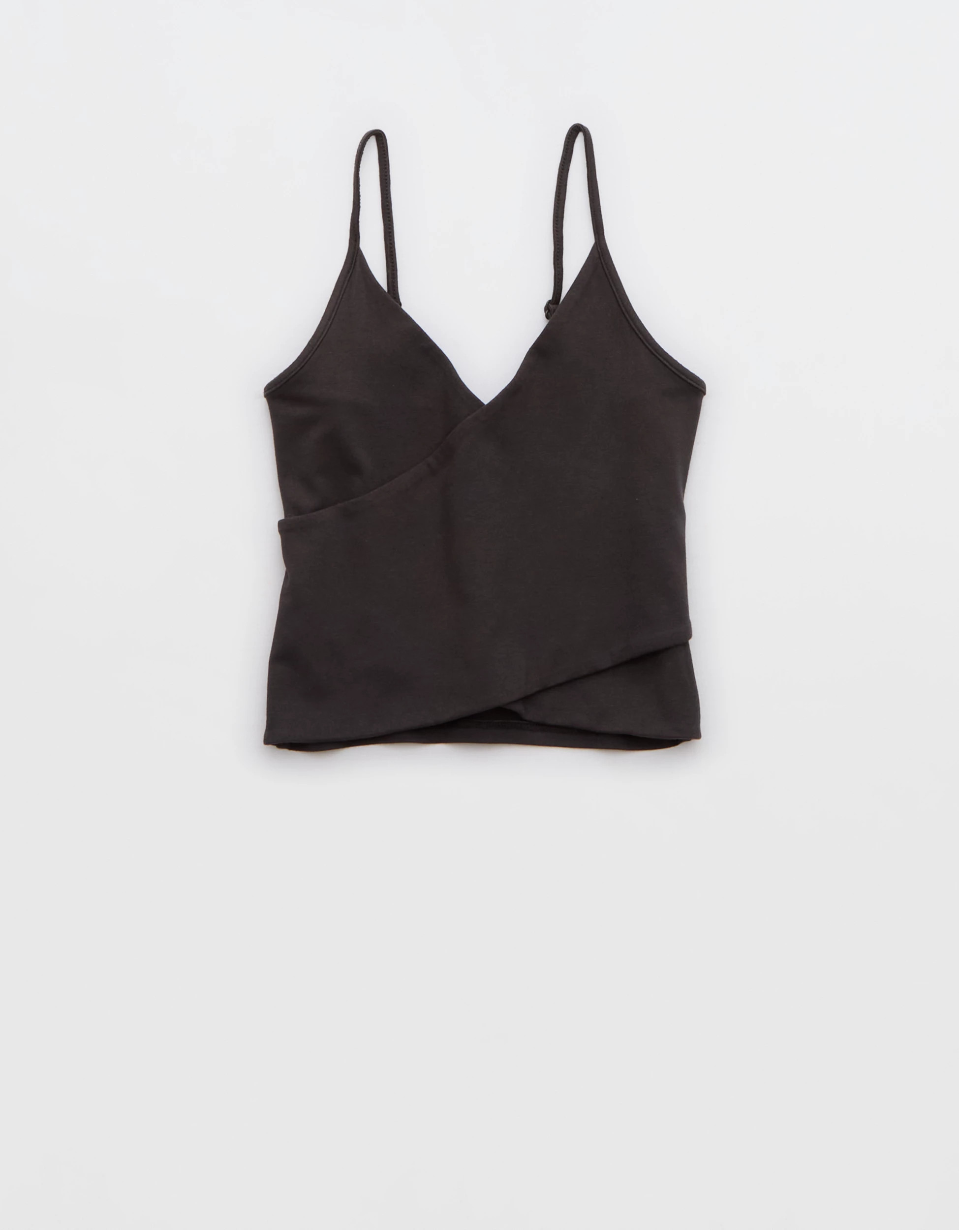 Aerie Chill Up Cross Front Tank Top | Aerie