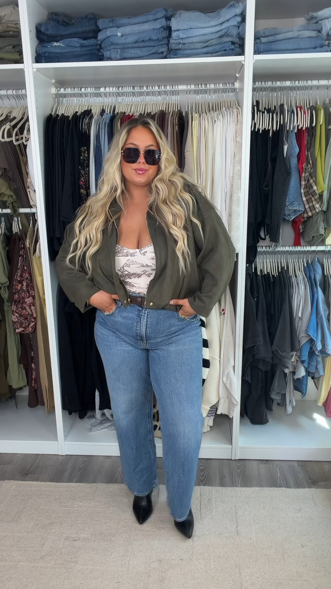 31 DAYS OF FALL FITS 🍂 

OUTFIT 31
XL BODYSUIT (brown sold out)
L JACKET
18 JEANS
SHOES TTS 



fall fashion, midsize, fall fits, outfit series, fashion series, curvy fashion, tall fashion, plus size, easy outfits, comfy outfits, trendy outfits, capsule wardrobe, workwear, weekend, chic, outfit formulas, Pinterest inspired, Amazon, Target, old navy, denim, midsize jeans.


#LTKSeasonal #LTKMidsize #LTKFindsUnder50