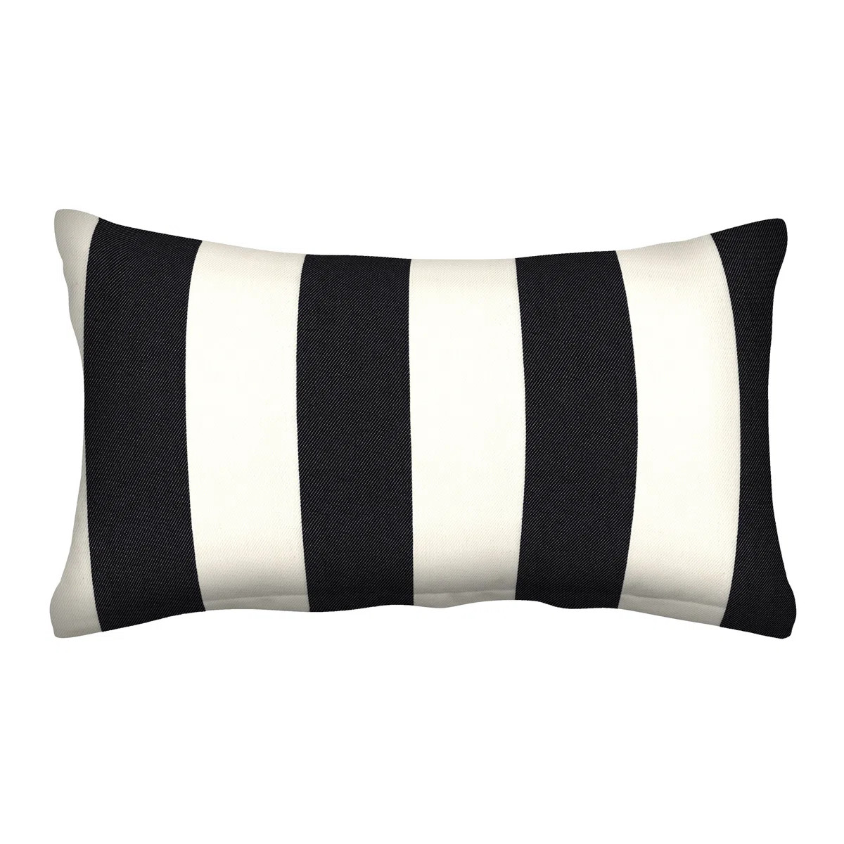 Lumbar Toss Pillow Striped Olefin Indoor/Outdoor Reversible Throw Pillow (Set of 2) | Wayfair North America