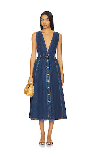 Ronny Kobo Lucien Dress in Blue. - size XS | Revolve Clothing (Global)