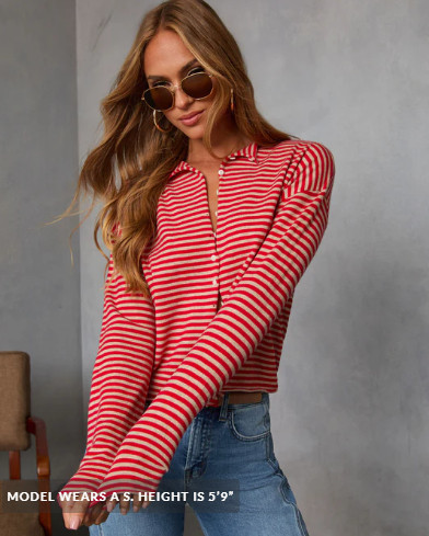 Cozy, cute, contrast striped & totally fall-ready 🍂 Meet the Madeley Contrast Striped Cardigan — lightweight knit perfection in red stripe that elevates every basic outfit. Whether you’re layering over a tee, pairing with high waisted denim, or meeting friends for pumpkin spice, this cardigan’s got the effortless style vibes.

🔹 Features: rolled-edge trims, front button closure, unlined — polished but totally casual.
🔹 Fabric: 50% acrylic / 28% polyester / 22% nylon — soft, stretchy, breathable.
🔹 Fit info: available XS-XL; length ranges from ~19.25-21.25″ depending on size.
 #stripedcardigan #fallfashion #sweaterweather #layeringpieces #everydaystyle #redstripe #knitwear #preplook #cozyvibes #outfitinspo

Tap to shop – link in bio & grab your size before it sells out!  

 #LTKFallSale #LTKSeasonal #LTKStyleTip