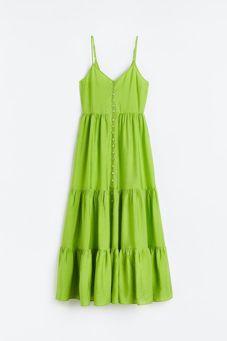 Button-front sleeveless dress | H&M (US)