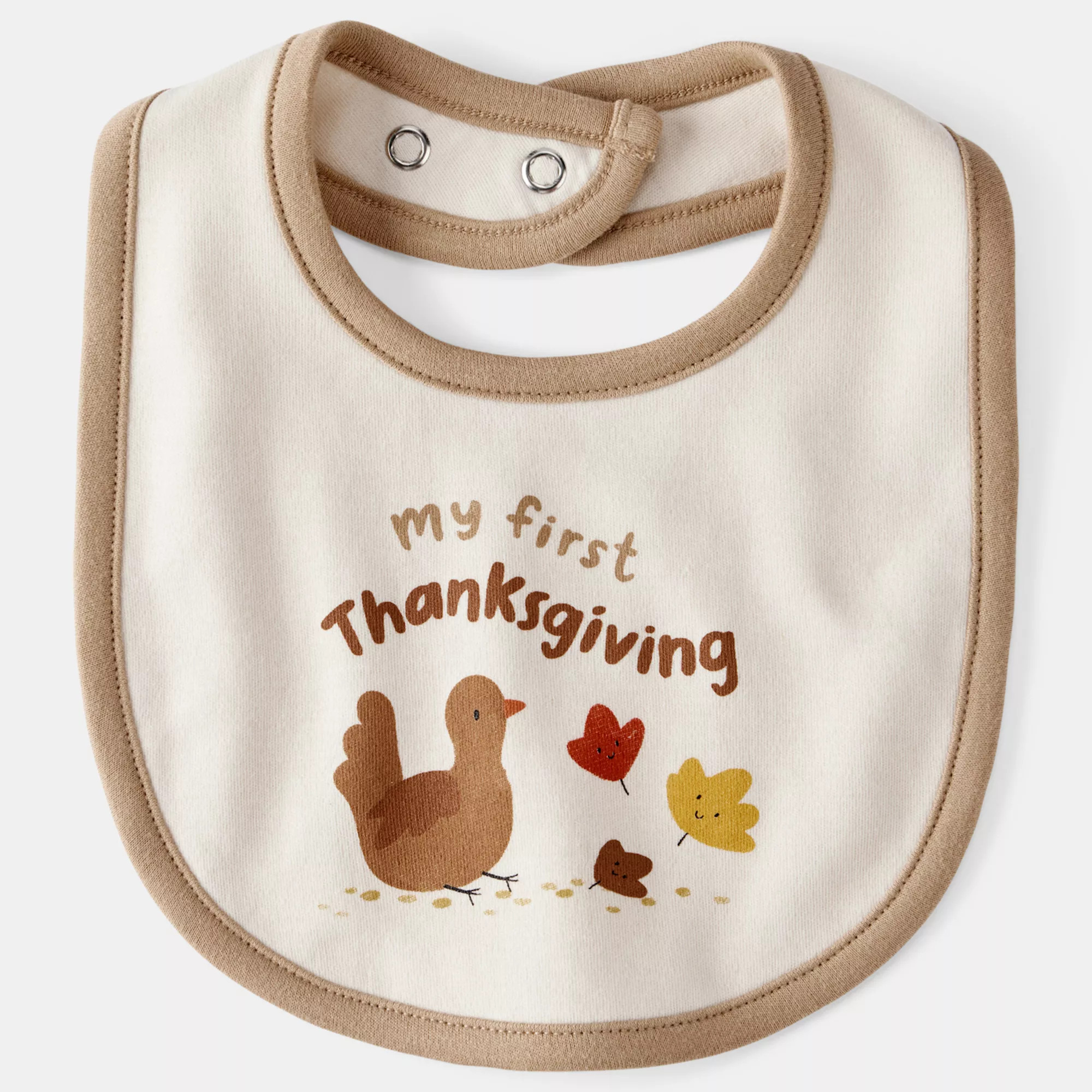 Baby Carter's My First Thanksgiving Teething Bib | Kohl's