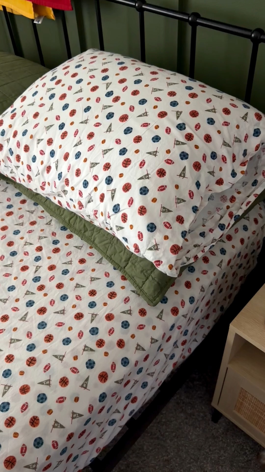These are super soft and I love that it pulls some of the color from my son’s quilt. Will still look for something a little more basic to grow with him, but he was so excited to get these and commented on how soft they felt! OEKO-TEX 100 certified cotton, too!

#LTKKids #LTKHome