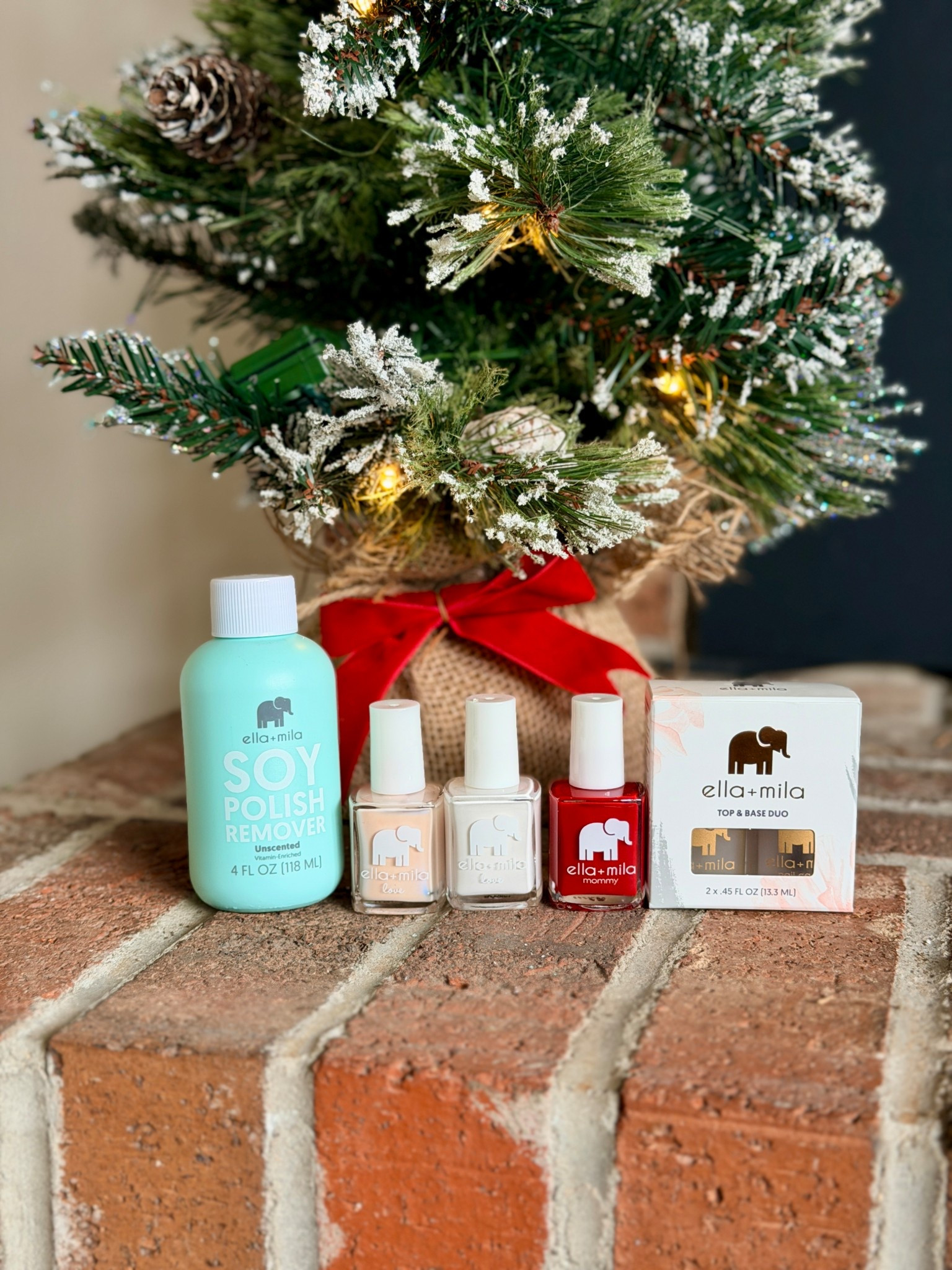 #ad
Used @ellamila Stuck On You, Pure Love, Paint the Town Red + their base & top coat for the perfect glossy finish.
High-quality, vegan, and colors that fit my lifestyle
@cvspharmacy #ellamilaholiday 

#LTKBeauty #LTKHoliday #LTKStyleTip