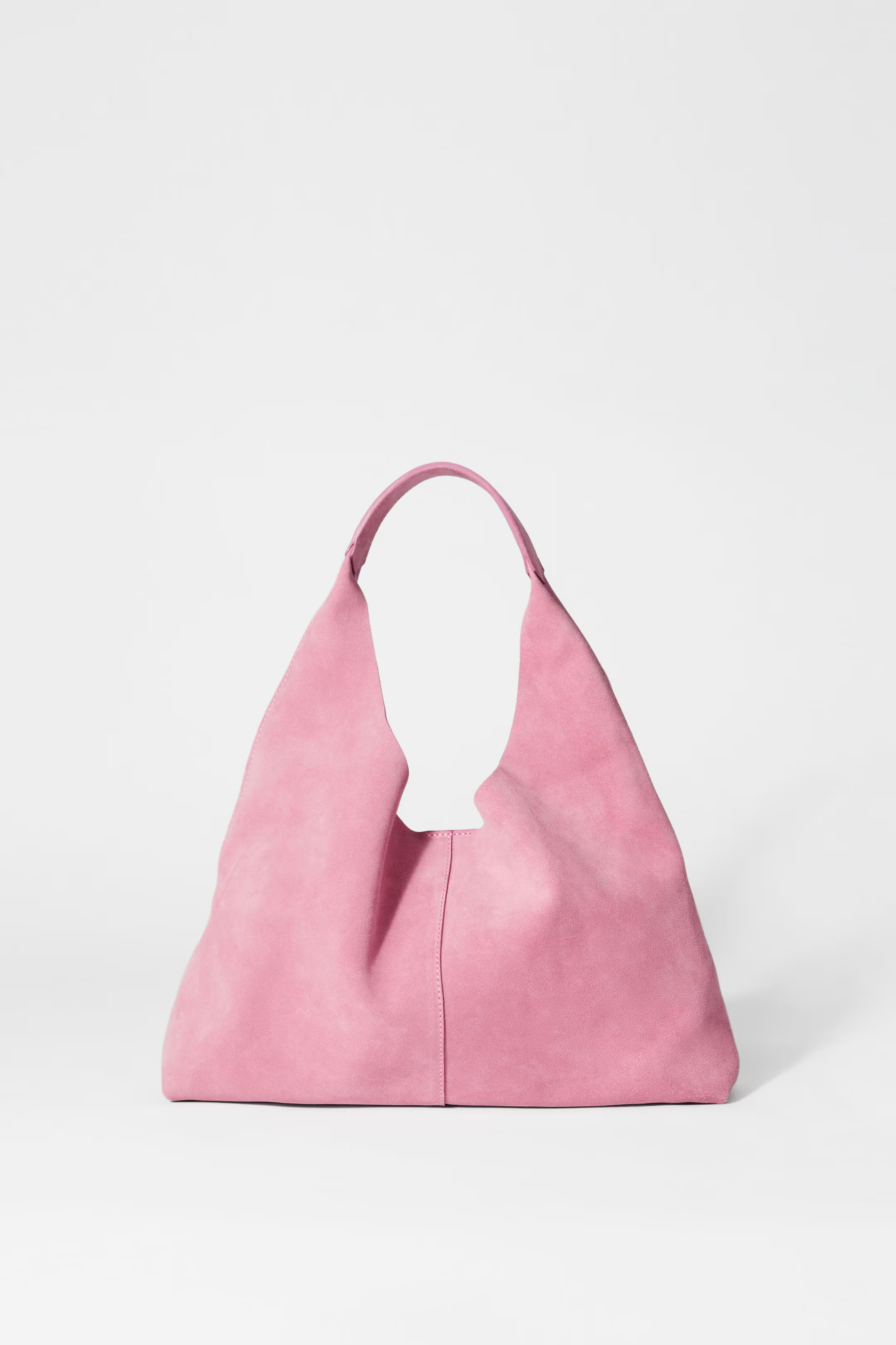 Klassische Tragetasche aus Veloursleder | H&M (DE, AT, CH, NL, FI)