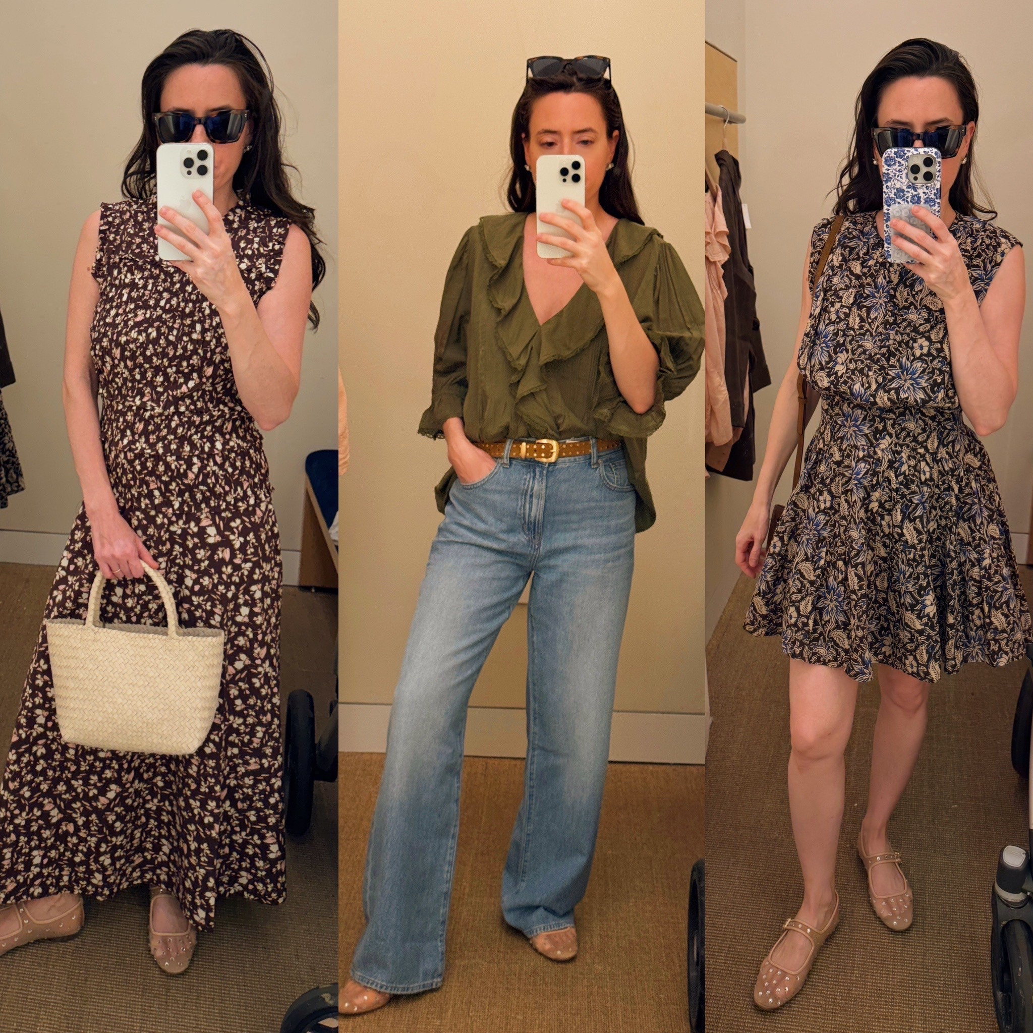 New for fall 🍁🍂☕️ 
Dresses XS
Top S
Jeans 25

#LTKSeasonal #LTKxMadewell