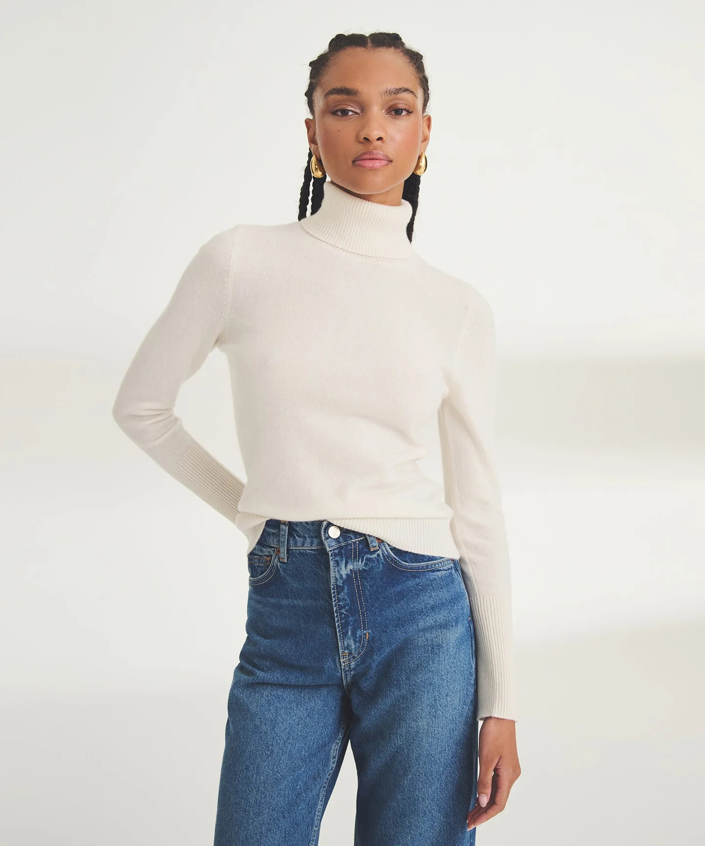 Signature Cashmere Classic Turtleneck | NAADAM