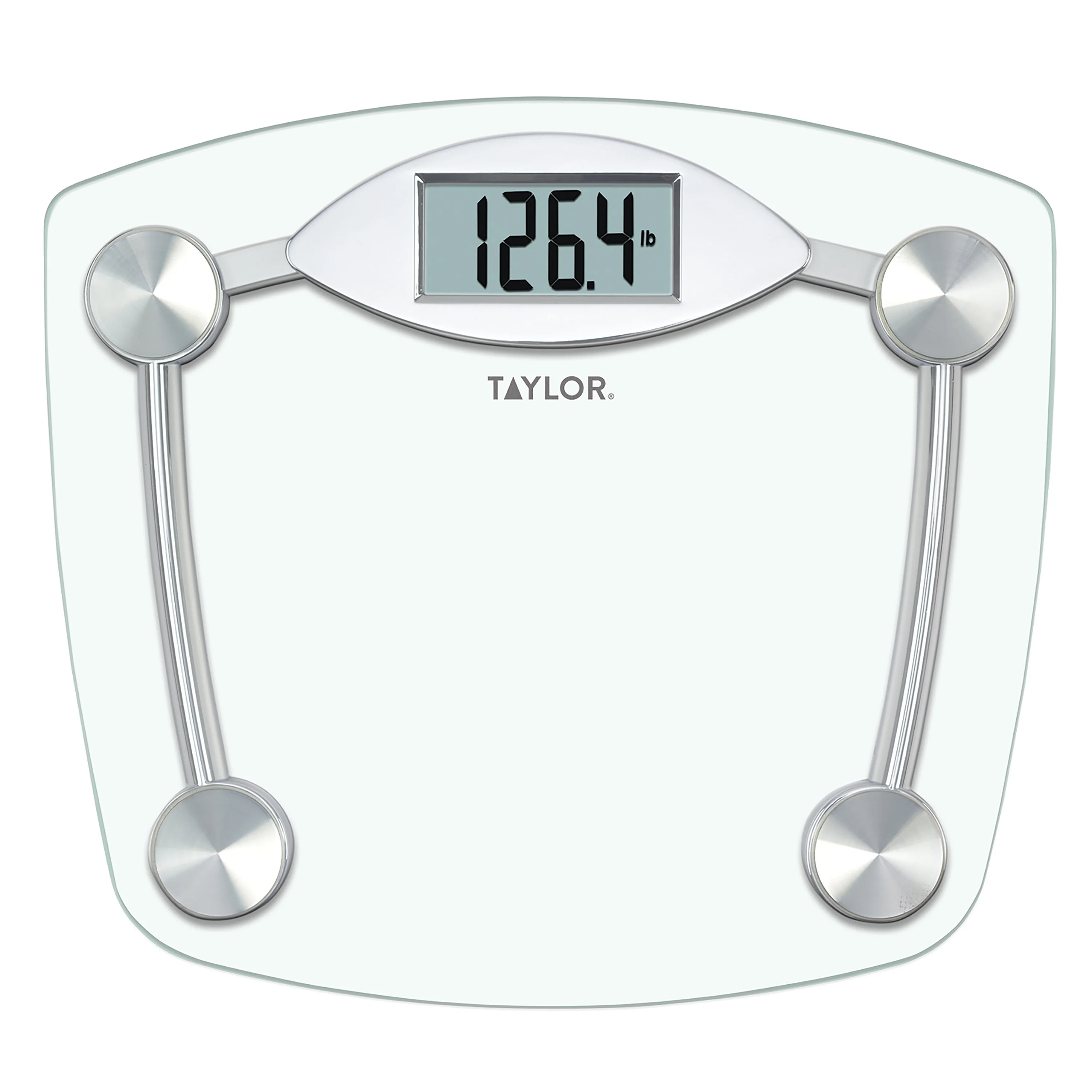 Taylor Digital 400 lb Capacity Bathroom Scale Glass - Walmart.com | Walmart (US)