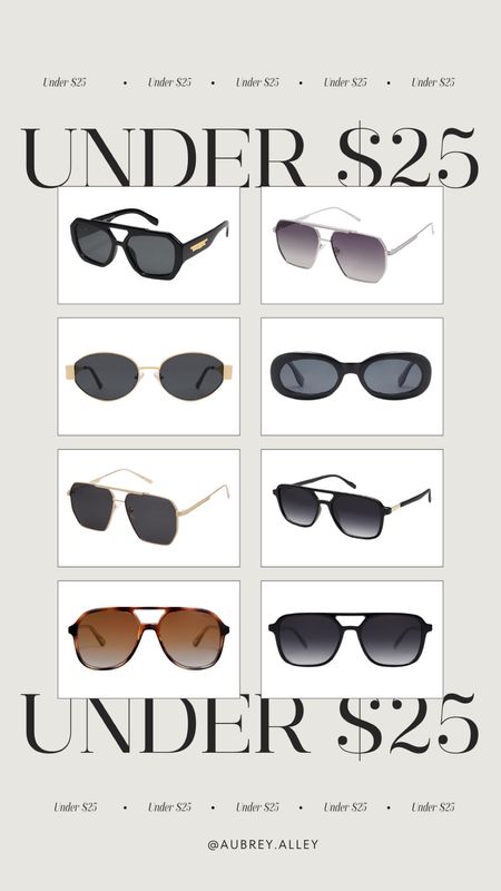 sunglasses I’m loving for the summer season from amazon (under $25 & on sale) 

#LTKFindsUnder50 #LTKSaleAlert #LTKSeasonal