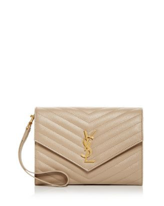 SAINT LAURENT Cassandre Matelasse Flap Pouch | Bloomingdale's Handbags | Bloomingdale's (US)