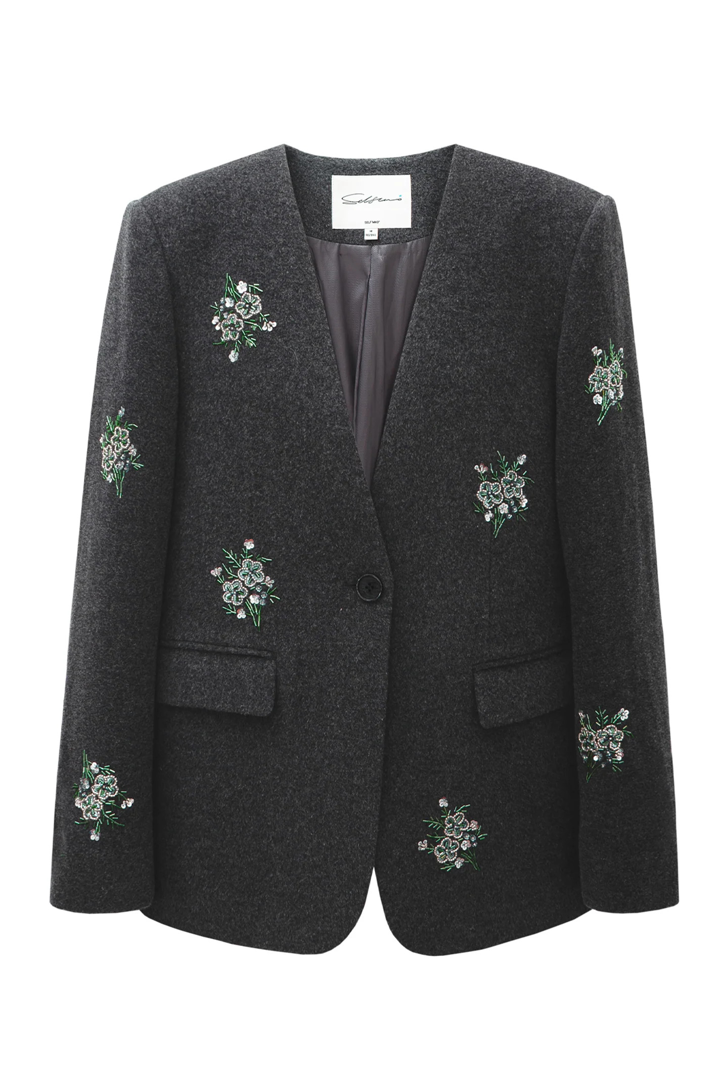 SELFWHO 100% Wool Blazer | SELFWHO