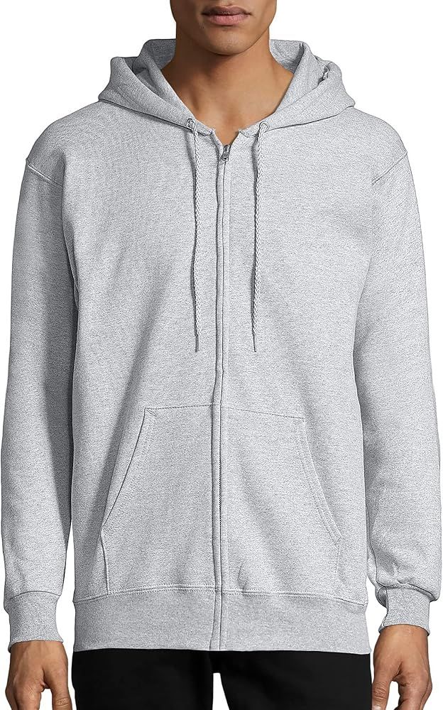 Hanes Men's Full Zip Ultimate Heavyweight Hoodie | Amazon (US)