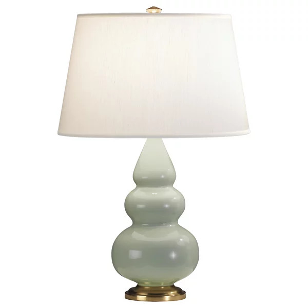 Small Triple Gourd Table Lamp with Metal Base | Lumens