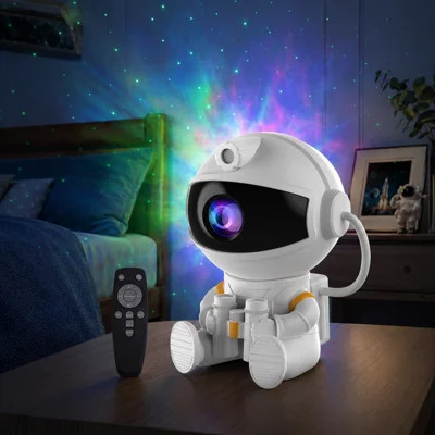 Astronaut Galaxy Night Light Projector with Remote and Timer, Upgraded LED Starry Ceiling Lamp for Kids Bedroom Decor and Christmas or Birthday Gifts | Wayfair North America