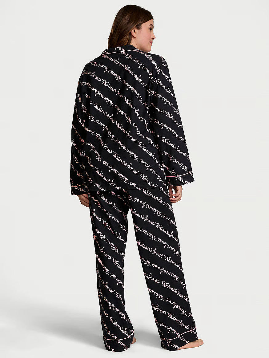Flannel Long Pajama Set | Victoria's Secret (US / CA )