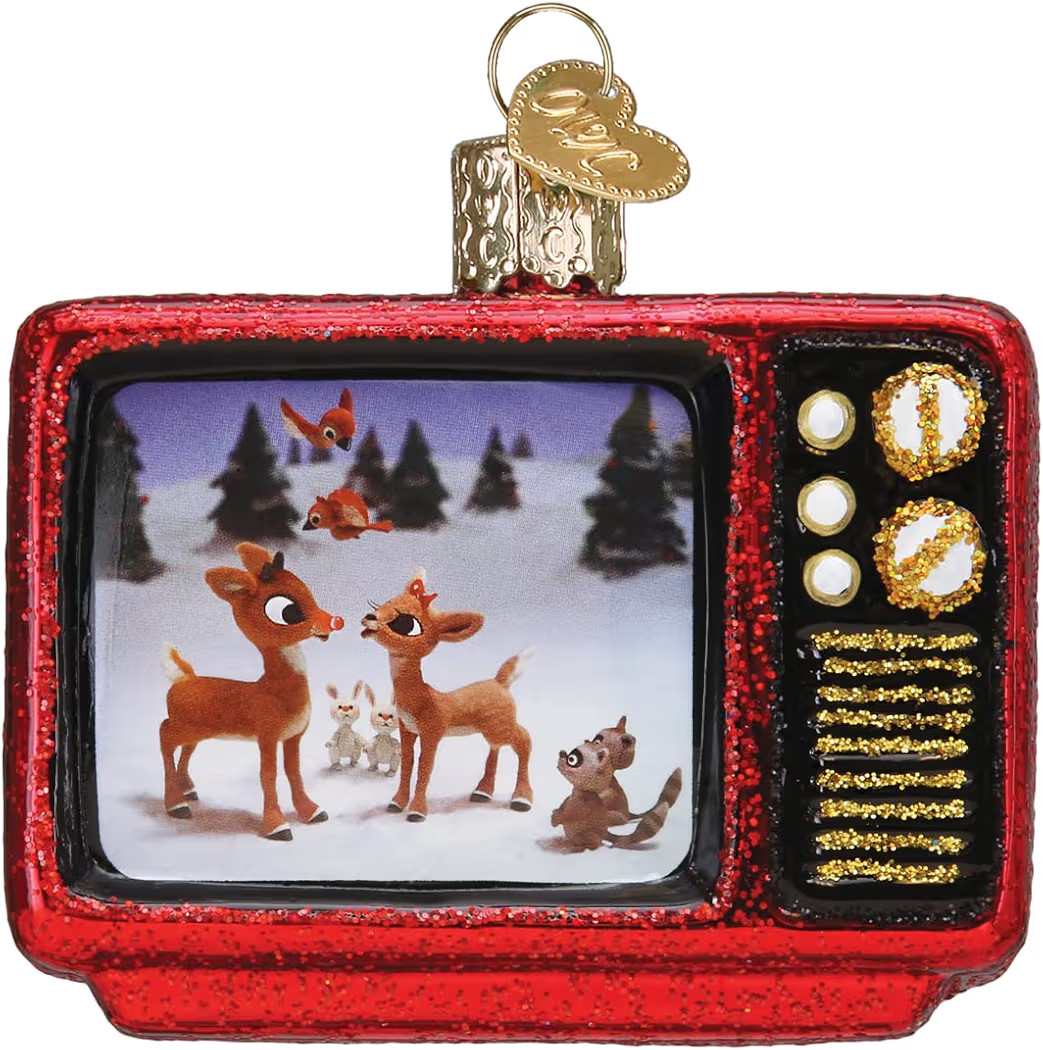 Old World Christmas Rudolph The Red-Nosed Reindeer 1964 TV Classic Glass Blown Ornament for Chris... | Amazon (US)