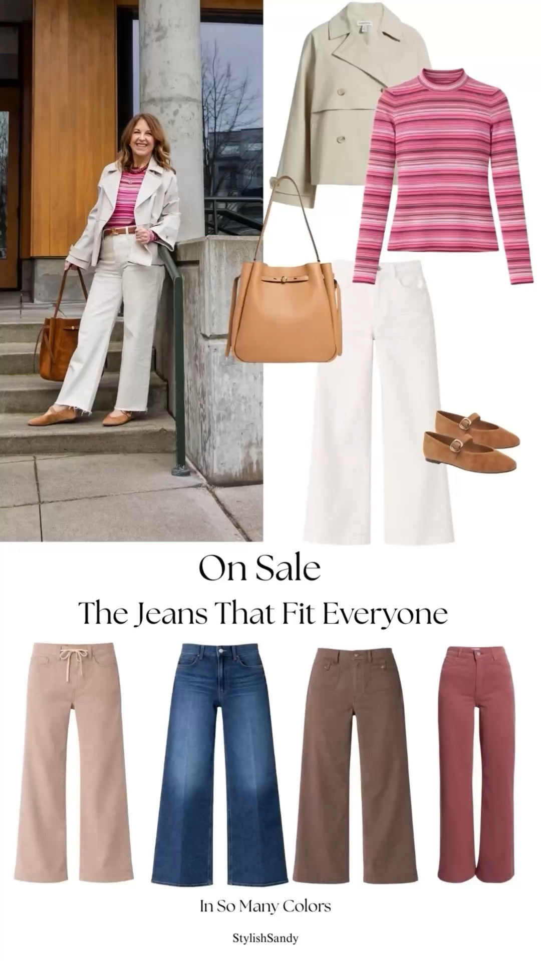 The stylist approved jean that fits everyone (9 out of 10 women). 

On sale in do many colors. Plus the Ari drawstring pants.

#LTKSaleAlert #LTKgrwm #LTKOver40