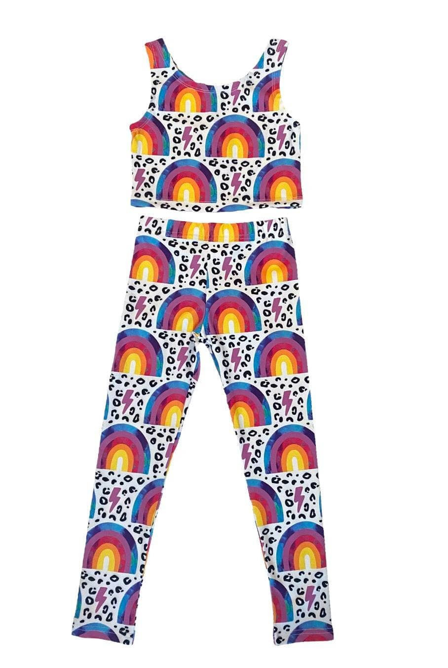 Rainbow Flash Athletic Set | Lola + The Boys