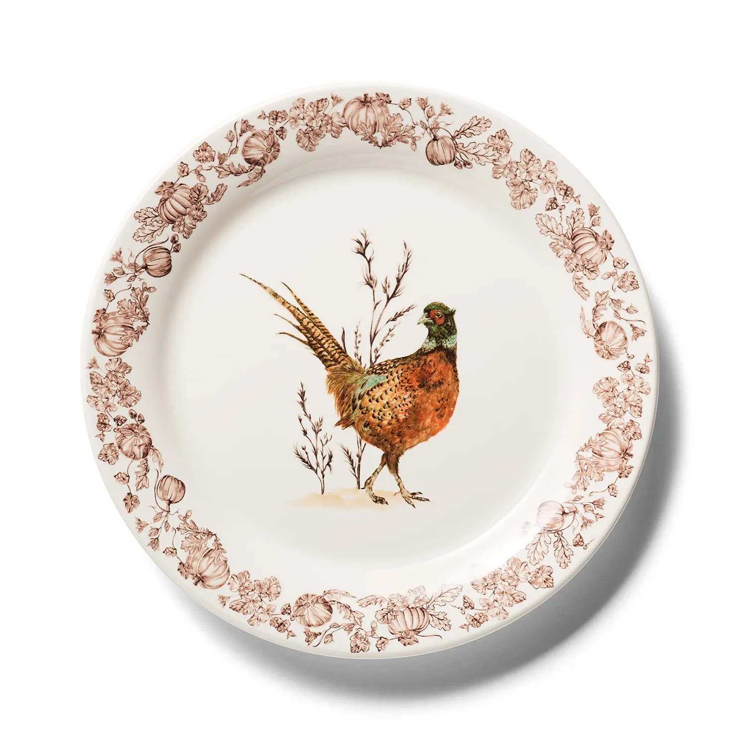Sur la table Thanksgiving Harvest Pheasant Salad Plate | Sur La Table