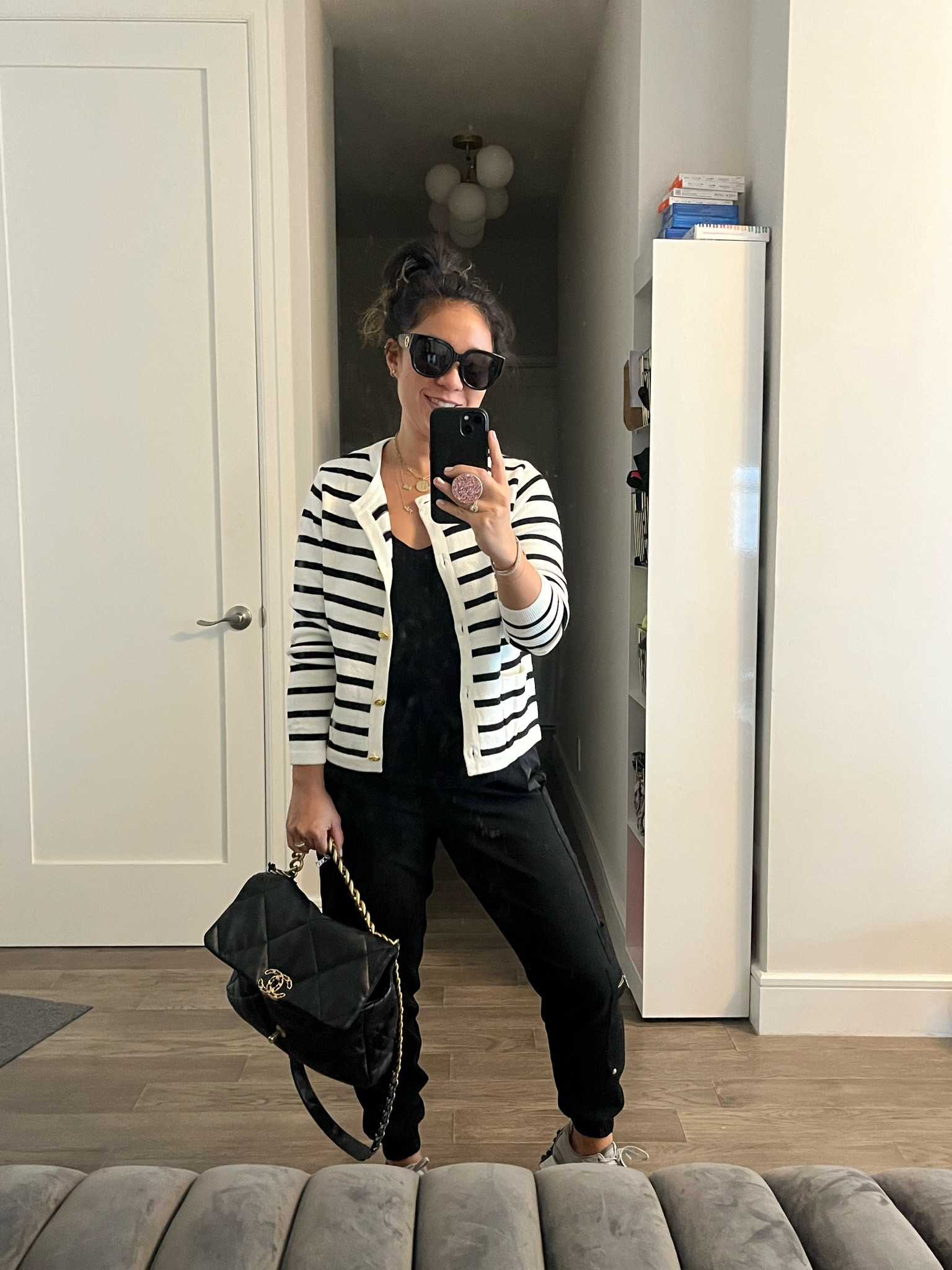 Black and white stripe cardigan. Amazon find. Amazon fashion.

#LTKtravel #LTKfindsunder50 #LTKworkwear