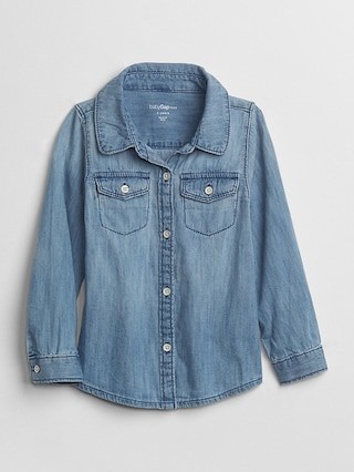 Toddler 1969 Light Chambray Shirt | Gap (US)