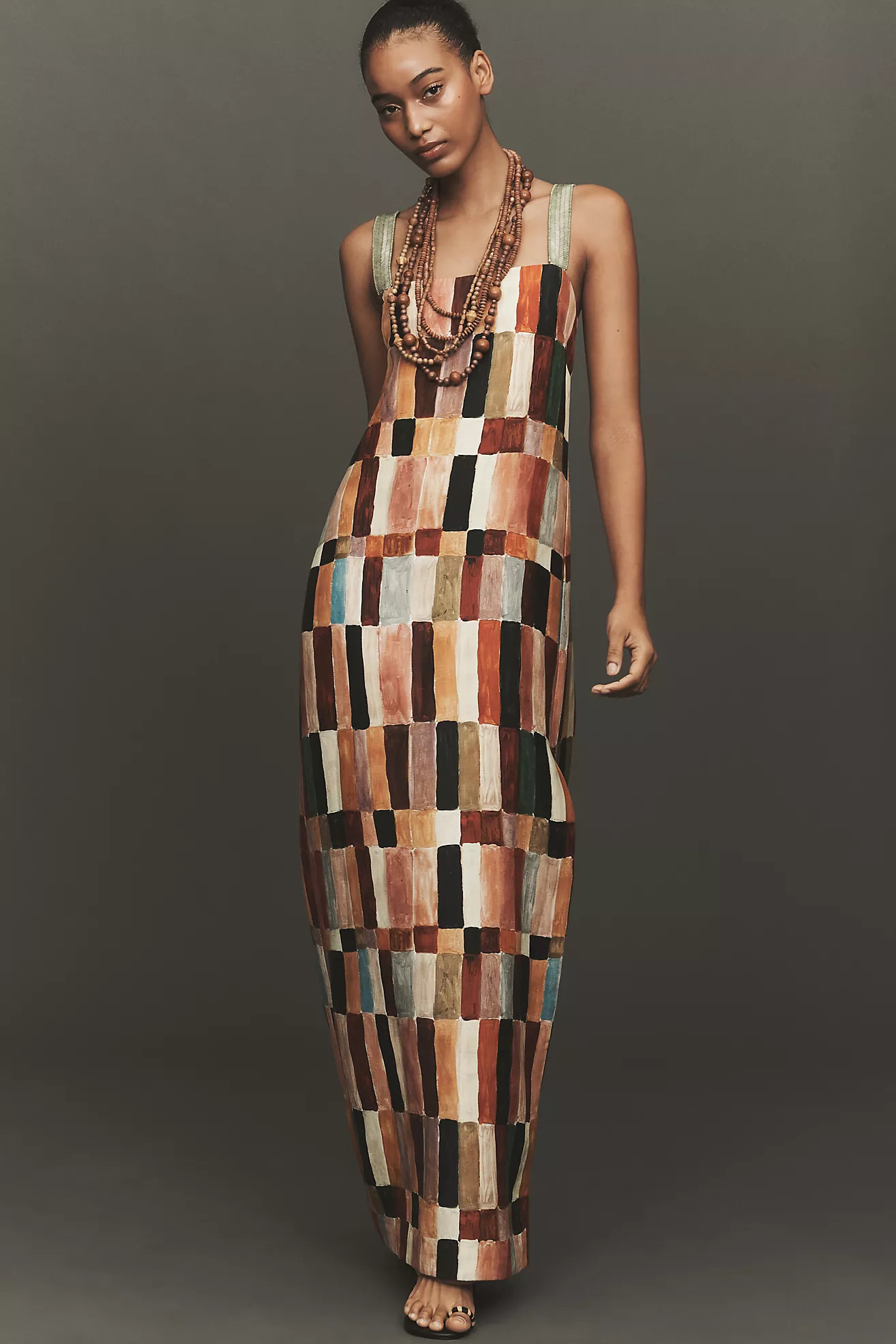 ALÉMAIS Marjorelle Midi Dress | Anthropologie (US)