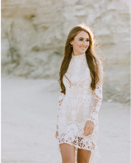 All white lace dress 


#LTKunder100 #LTKwedding #LTKSeasonal