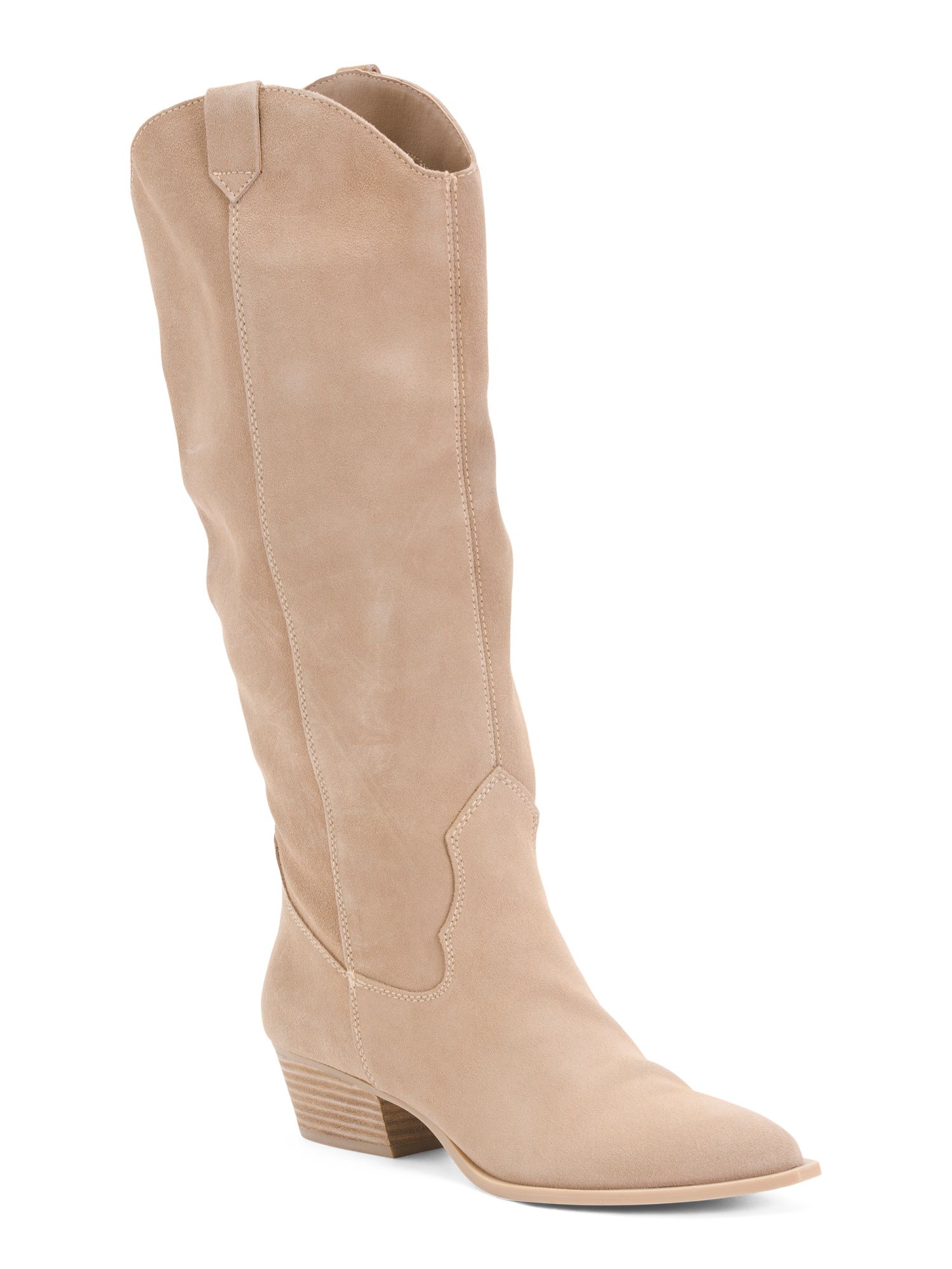 Suede High Shaft Boots | TJ Maxx