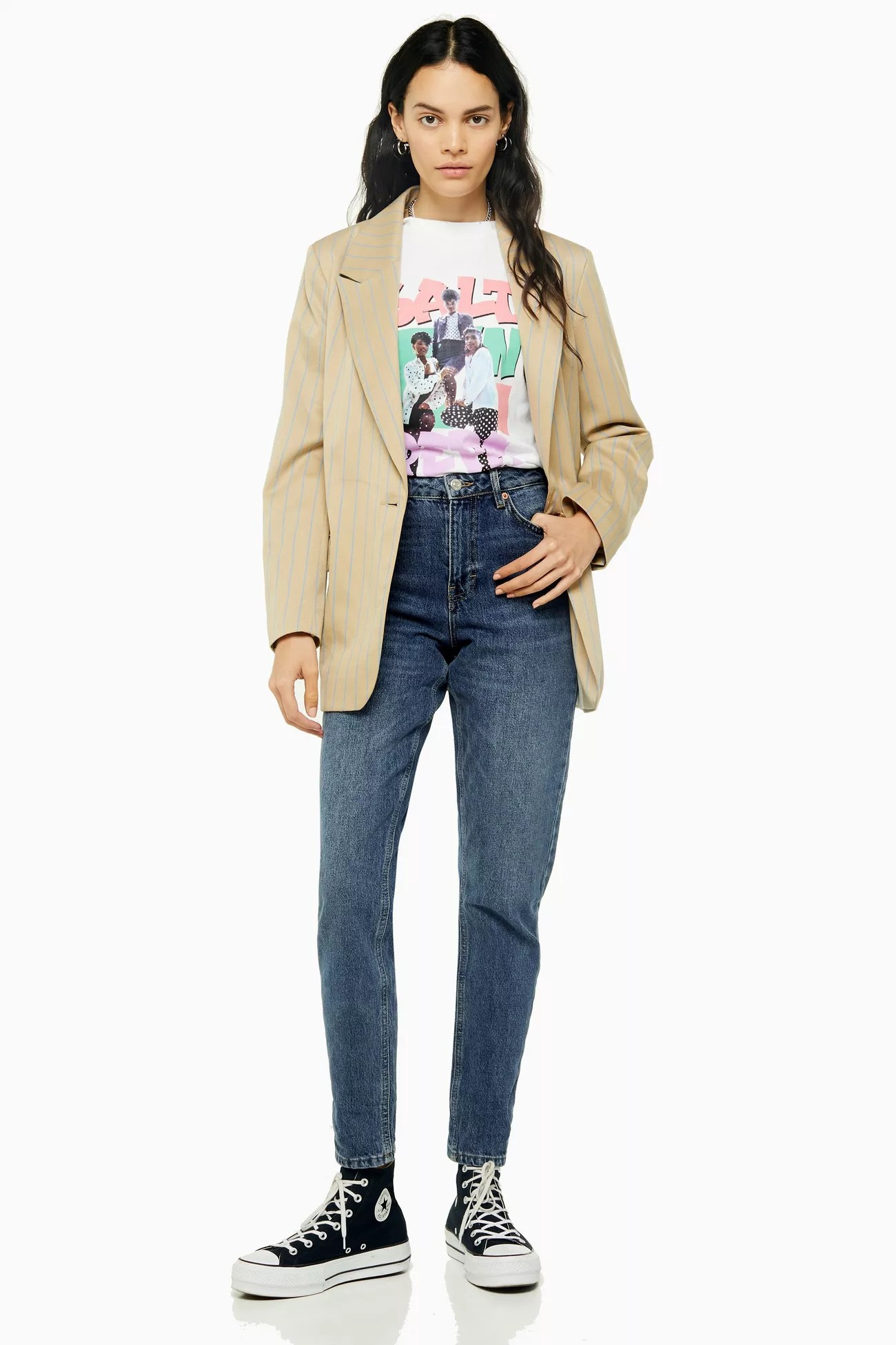 Rich Blue Mom Jeans | Topshop UK