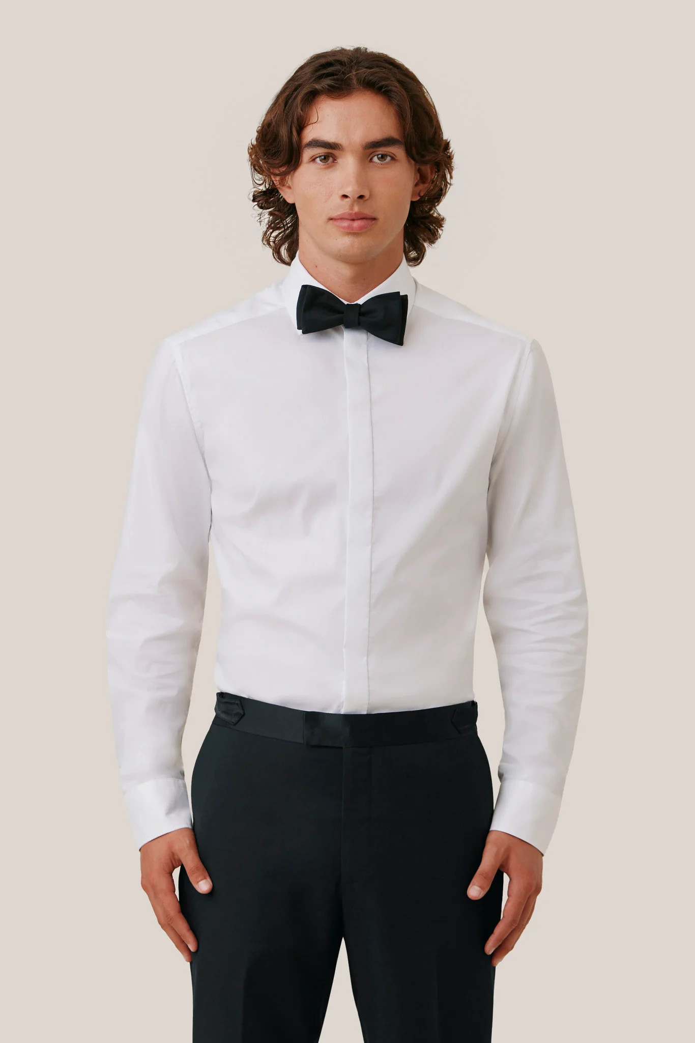 Brian Tuxedo Shirt | Birdy Grey