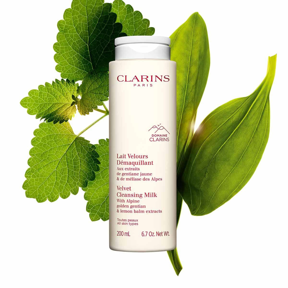 Clarins Velvet Facial Milk Cleanser - Hydrating + Gentle Milk Makeup Remover 6.7 Oz. | Clarins USA
