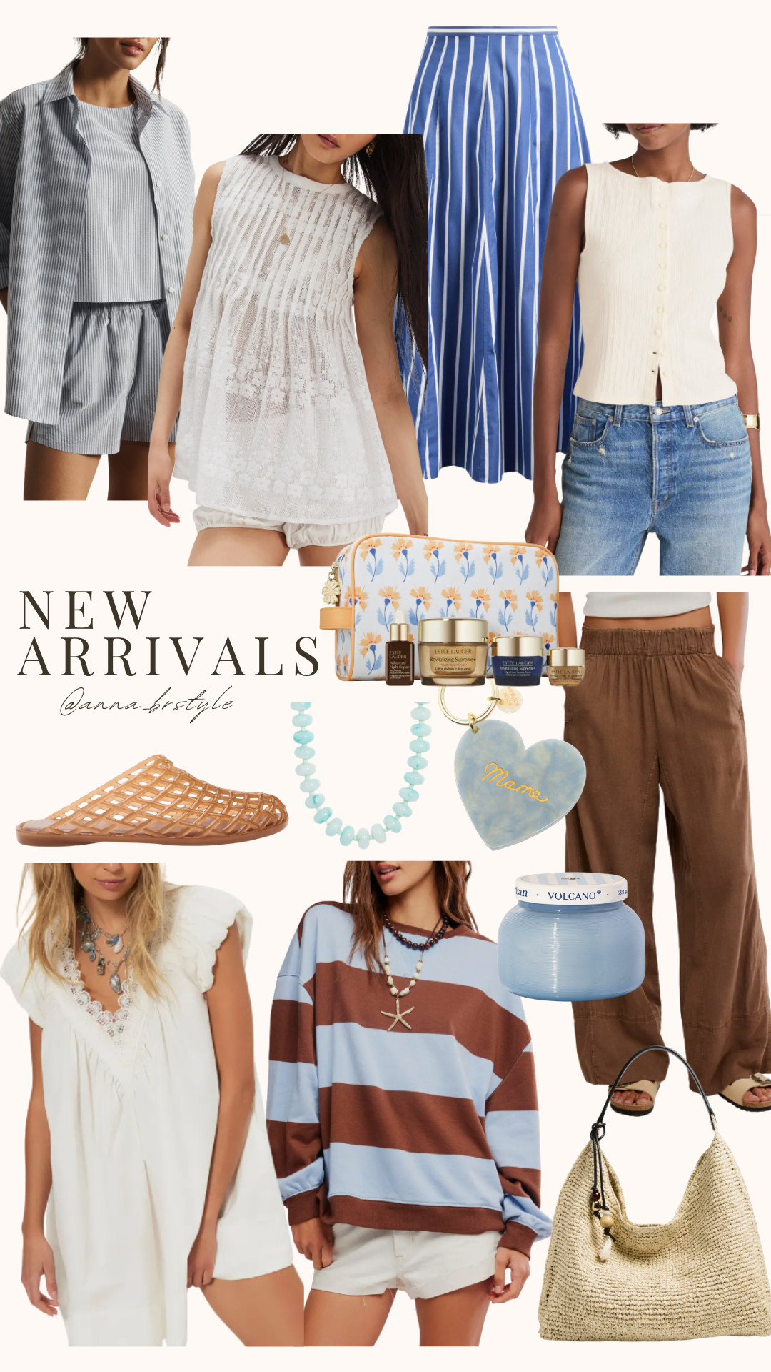 New arrivals for spring or summer, vacation outfits 2026, free people, madewell, summer accessories, summer bags, jelly shoes, annabrstyle 

 #LTKOver40