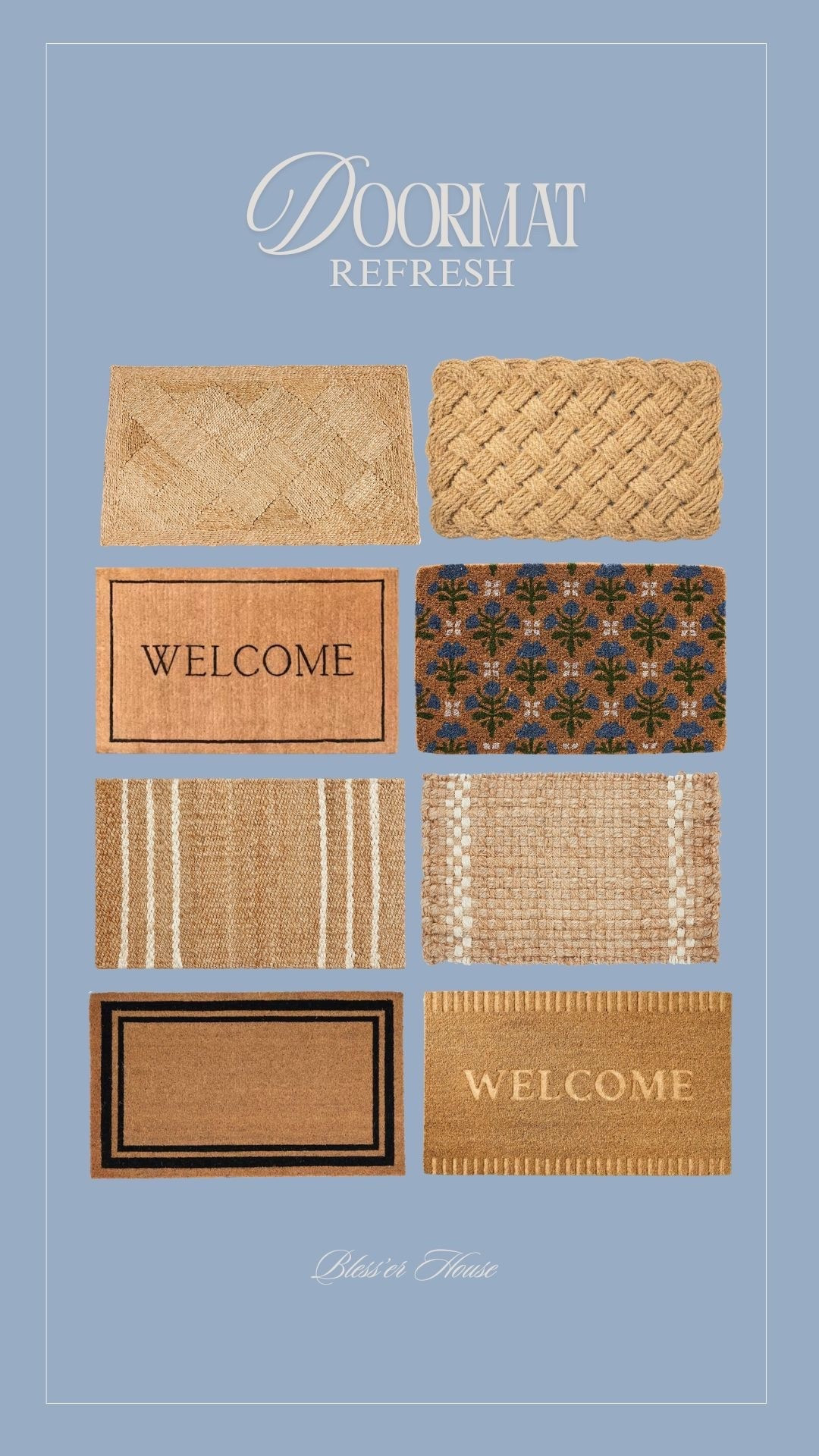 Dusting off the porch! 

Doormat, front door, porch, welcome mat 



#LTKspringtrends