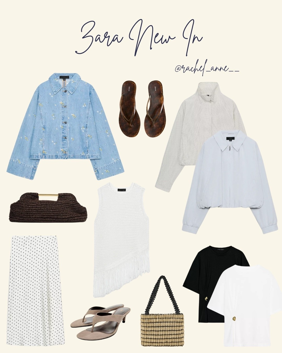 Zara New In today - love these 🤍 
The spring denim jacket - wow! 
And we need the jackets ☁️🥥

#LTKspring #LTKuk #LTKeurope